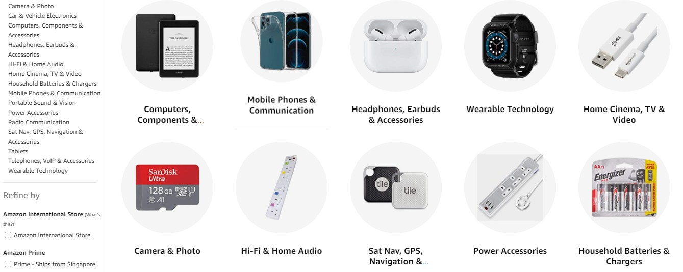 15% Off Amazon Singapore Promo Code On Electronics