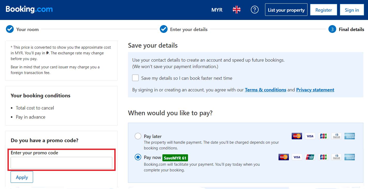 Apply BudgetAir Promo Code