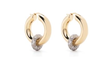 Farfetch hoop earrings discount