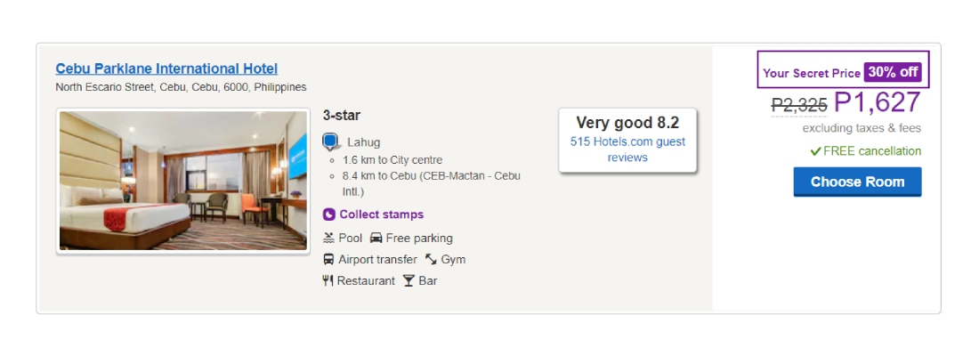 Hotels Special Prices