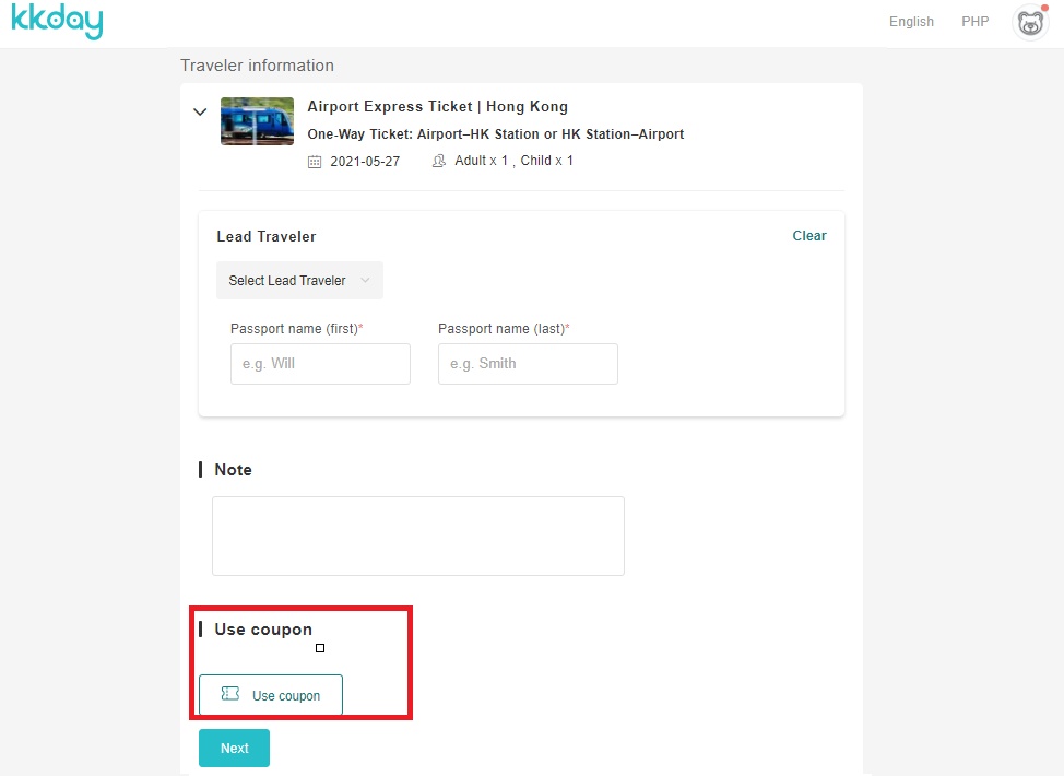 Apply Kkday Promo Code