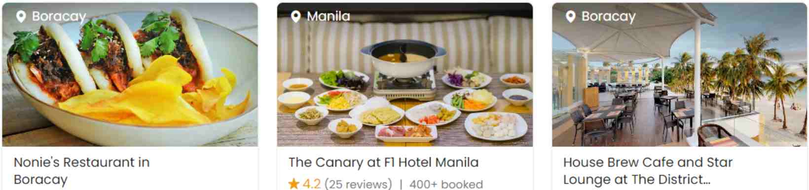 Klook Offers On Dining Services