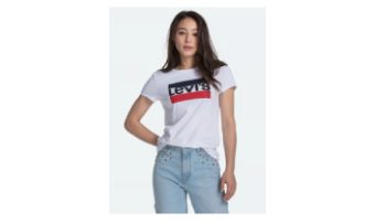 Levis crew logo tee discount
