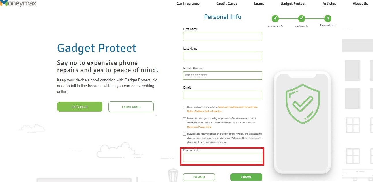 Apply Moneymax Promo Code