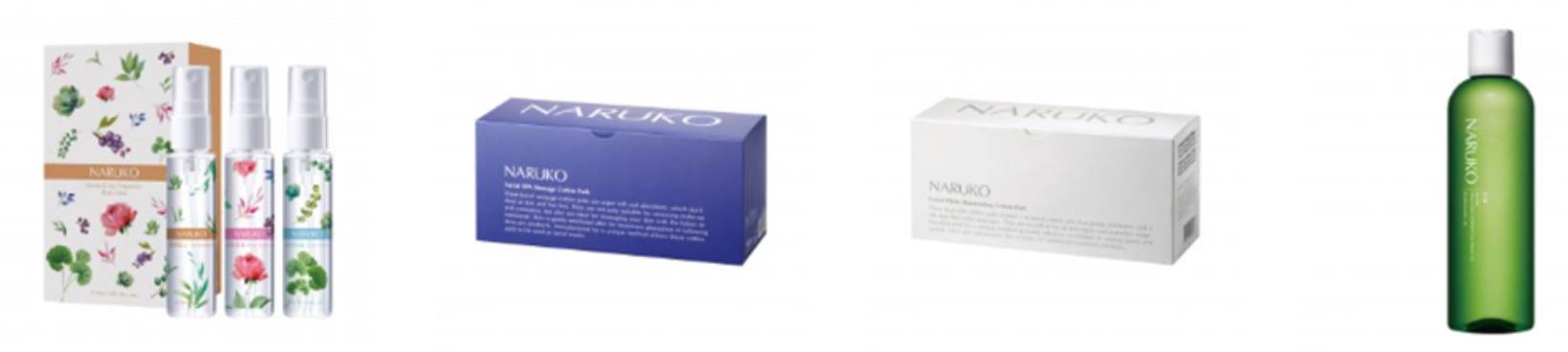 Naruko discount on hair and body items