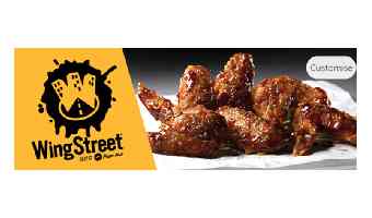 Pizza Hut WIng Street Deal