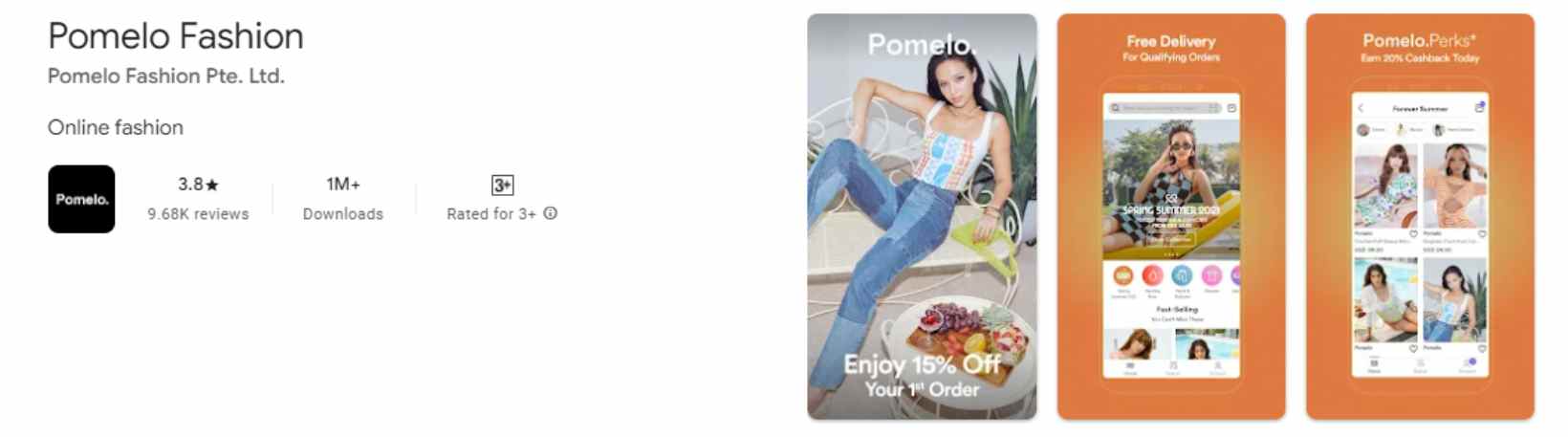 Pomelo Fashion App Deal