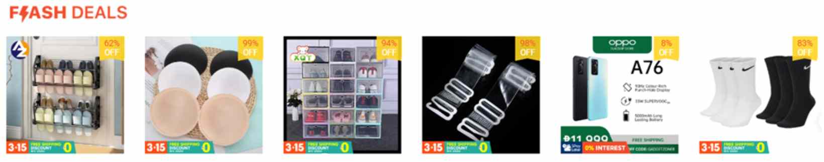 Shopee Flash Offers