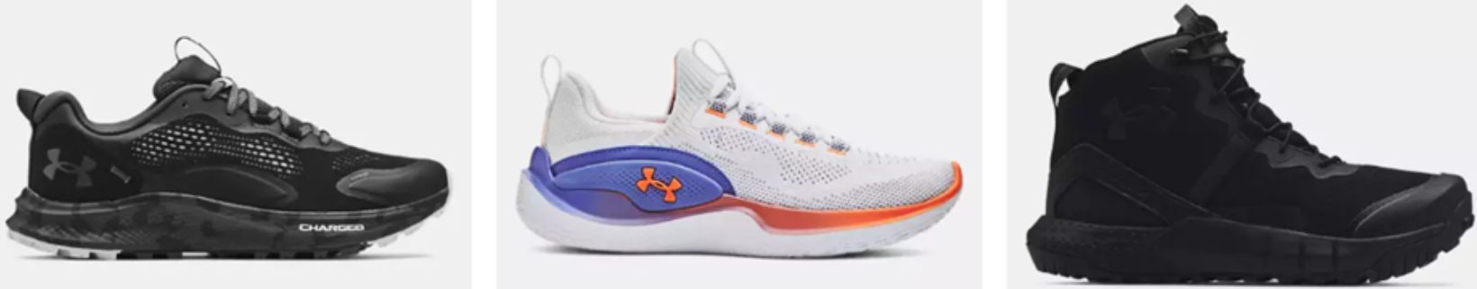 Under Armour Promo On Shoe Collection